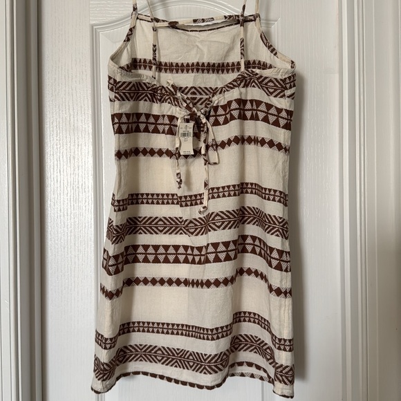 AERIE Jacquard Open Back Dress small - Picture 3 of 4